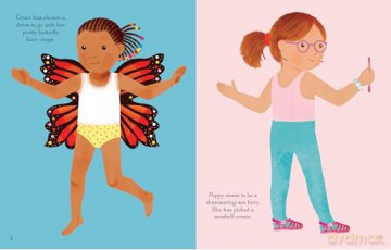 Sticker Dressing Up - Fairies - Lizzie Cope [KSIĄŻKA]