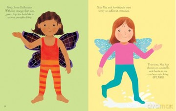 Sticker Dressing Up - Fairies - Lizzie Cope [KSIĄŻKA]