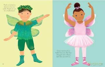 Sticker Dressing Up - Fairies - Lizzie Cope [KSIĄŻKA]