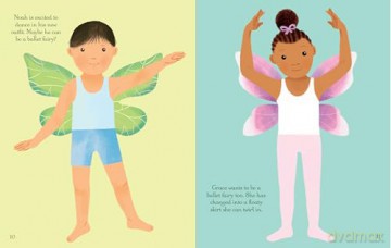 Sticker Dressing Up - Fairies - Lizzie Cope [KSIĄŻKA]