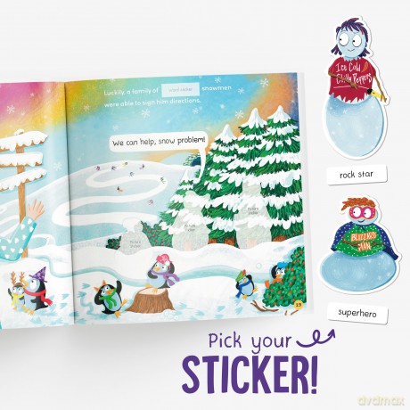 Stickery Stories: Casper and the Christmas Chaos - A Funny, Festive Sticker Activity Storybook for 4-8 Year Olds! - Elizabeth Davies [KSIĄŻKA]