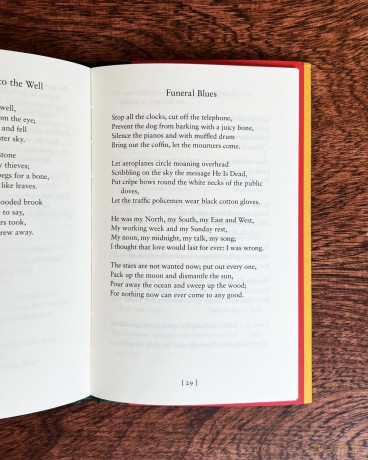 Stop All the Clocks: Poems of Love and Loss - W.H. Auden [KSIĄŻKA]
