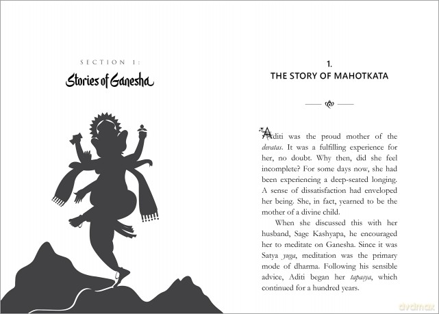 Stories of Ganesha (Deluxe Silk Hardbound) - Dr. Shubha Vilas [KSIĄŻKA]