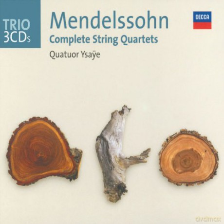 Ysaye Quartet(Wycof): Mendelssohn Cpl.String Quartets [3CD]