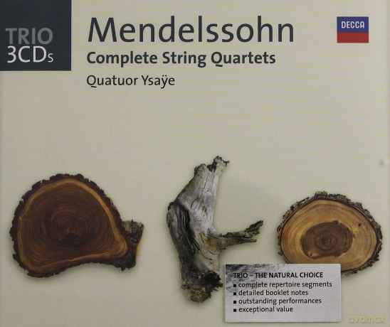Ysaye Quartet(Wycof): Mendelssohn Cpl.String Quartets [3CD]