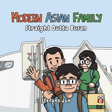 Straight Outta Busan: 1 (Modern Asian Family) - Stefano Jun [KOMIKS]