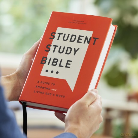 Student Study Bible: A Guide to Knowing and Living God's Word (NKJV, Hardcover, Red Letter, Comfort Print) - Thomas Nelson [KSIĄŻKA]