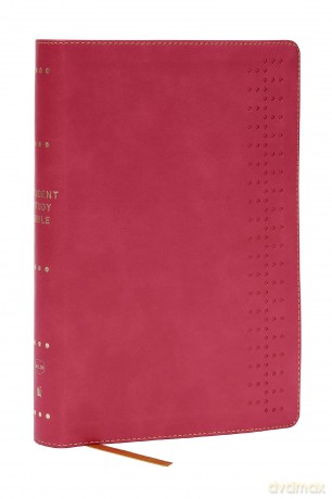 Student Study Bible: A Guide to Knowing and Living God's Word (NKJV, Pink Leathersoft, Red Letter, Comfort Print) - Thomas Nelson [KSIĄŻKA]