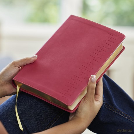 Student Study Bible: A Guide to Knowing and Living God's Word (NKJV, Pink Leathersoft, Red Letter, Comfort Print) - Thomas Nelson [KSIĄŻKA]