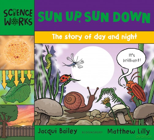 Sun Up, Sun Down: The Story of Day and Night (Science Works) - Jacqui Bailey [KSIĄŻKA]