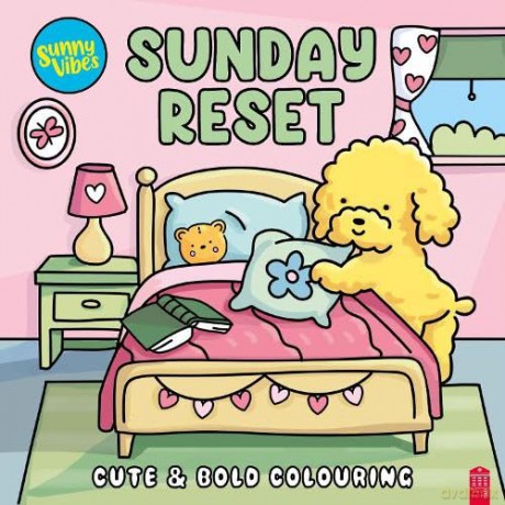 Sunday Reset: 6 (Sunny Vibes Colouring) - Sunny Vibes [KSIĄŻKA]