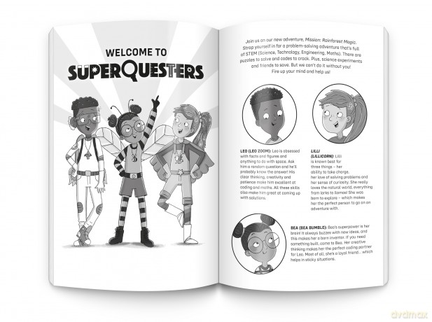SuperQuesters Mission: Rainforest Magic - Paul Ian Cross [KSIĄŻKA]