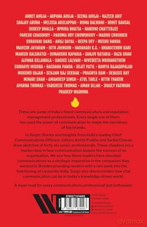 Surge: Stories and insights from India's Leading Chief Communications Officers - Amith Prabhu [KSIĄŻKA]