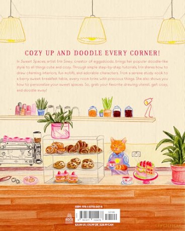Sweet Spaces: Learn to Doodle the Coziest Corners - Erin Siney [KSIĄŻKA]