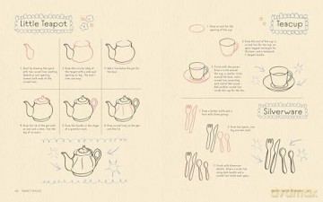 Sweet Spaces: Learn to Doodle the Coziest Corners - Erin Siney [KSIĄŻKA]