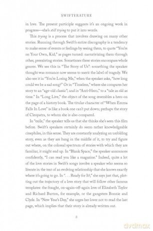 Swifterature: A Love Story: English Literature and Taylor Swift - Elly McCausland [KSIĄŻKA]