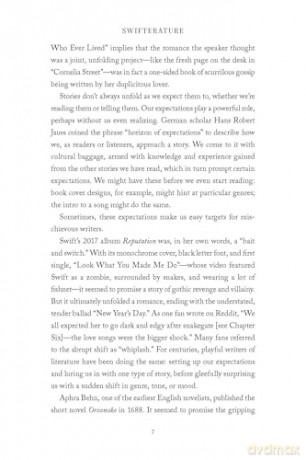 Swifterature: A Love Story: English Literature and Taylor Swift - Elly McCausland [KSIĄŻKA]