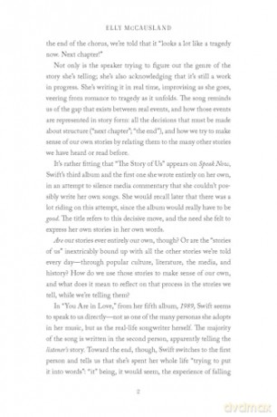 Swifterature: A Love Story: English Literature and Taylor Swift - Elly McCausland [KSIĄŻKA]