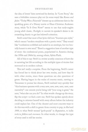 Swifterature: A Love Story: English Literature and Taylor Swift - Elly McCausland [KSIĄŻKA]