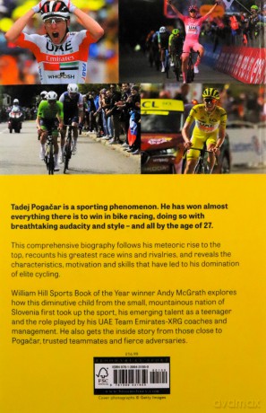 Tadej Pogacar: Unstoppable - Andy McGrath [KSIĄŻKA]