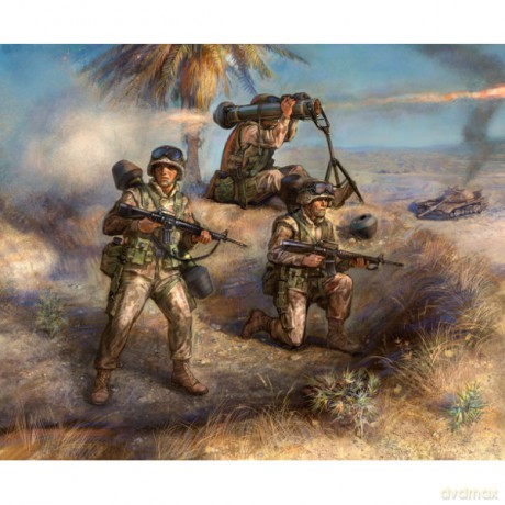 ZVEZDA US Dragon Anti Tank Laucher [ZABAWKA]