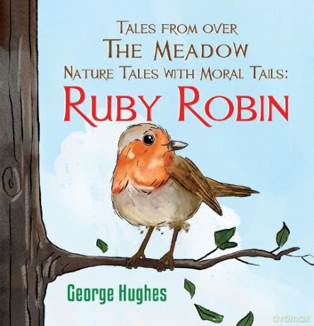 Tales From Over the Meadow - Nature Tales with Moral Tails: Ruby Robin - George Hughes [KSIĄŻKA]