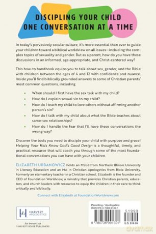 Talking with Your Kids about God's Good Design: 50 Questions and Answers on Sexuality and Gender: 40 Questions and Answers on Sexuality and Gender - Elizabeth Urbanowicz [KSIĄŻKA]