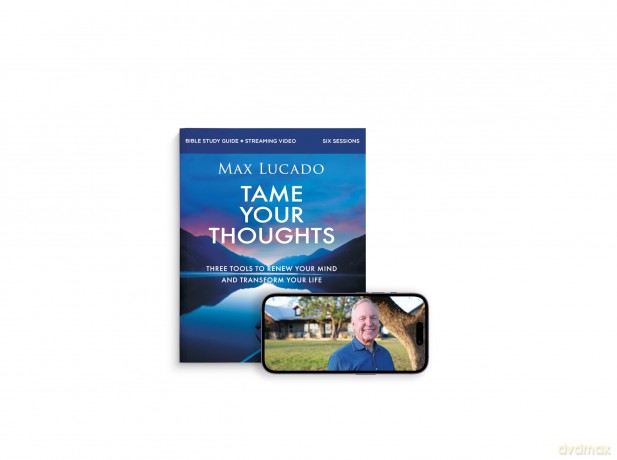 Tame Your Thoughts Bible Study Guide plus Streaming Video: Three Tools to Renew your Mind and Transform Your Life - Max Lucado [KSIĄŻKA]