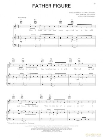 Taylor Swift - The Life of a Showgirl. Piano, Vocal And Guitar. - Taylor Swift [KSIĄŻKA]