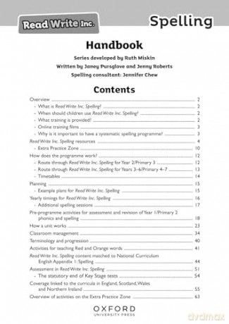 Teacher Handbook Revised Edition (2023) (Read Write Inc. Spelling) - Jenny Roberts [KSIĄŻKA]