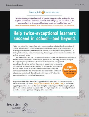 Teaching Twice-Exceptional Learners in Today's Classroom (Free Spirit Professional(tm)) - Emily Kircher-Morris [KSIĄŻKA]