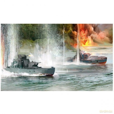 ZVEZDA Soviet Armored Boat Project 1125 [ZABAWKA]