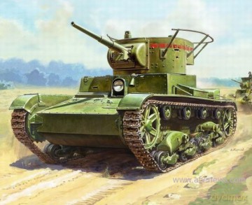 ZVEZDA Soviet Light Tank T26 [ZABAWKA]