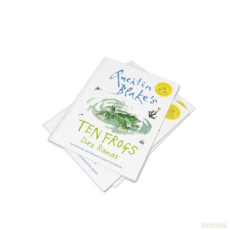 Ten Frogs: An fun filled children's illustrated picture book new for 2026! - Quentin Blake [KSIĄŻKA]