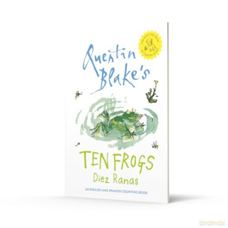 Ten Frogs: An fun filled children's illustrated picture book new for 2026! - Quentin Blake [KSIĄŻKA]