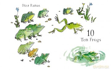 Ten Frogs: An fun filled children's illustrated picture book new for 2026! - Quentin Blake [KSIĄŻKA]