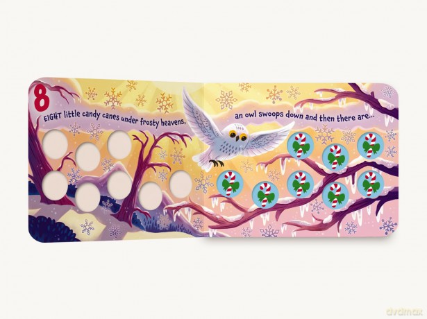 Ten Little Candy Canes: A Counting Storybook - Amanda Sobotka [KSIĄŻKA]