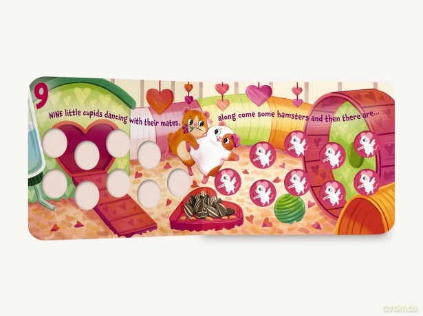 Ten Little Cupids: A Counting Storybook - Amanda Sobotka [KSIĄŻKA]