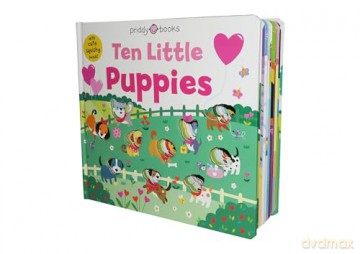 Ten Little Puppies: The perfect gift for little ones! (Little Squishies) - Priddy Books [KSIĄŻKA]