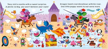 Ten Little Puppies: The perfect gift for little ones! (Little Squishies) - Priddy Books [KSIĄŻKA]