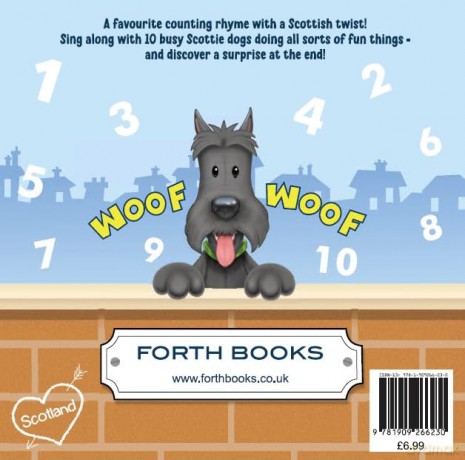 Ten Scottie Dogs: Sitting On a Wall - Joyce Stokes [KSIĄŻKA]