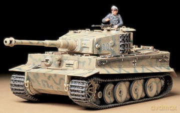 TAMIYA German Tiger I Mid Production [ZABAWKA]