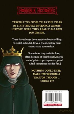 Terrible Traitors (Horrible Histories) - Terry Deary [KSIĄŻKA]