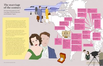 The 1960s Maps for Curious Minds: 100 New Ways to See a Turbulent Decade - Gordon Kerr [KSIĄŻKA]