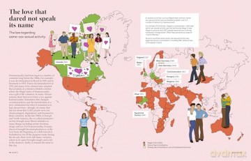 The 1960s Maps for Curious Minds: 100 New Ways to See a Turbulent Decade - Gordon Kerr [KSIĄŻKA]