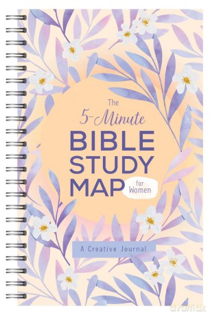 The 5-Minute Bible Study Map for Women: A Creative Journal (Faith Maps) - Compiled by Barbour Staff [KSIĄŻKA]