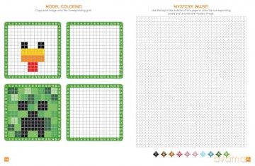 The 8-Bit Pixel World Coloring Book: 90 Incredible Coloring Pages!: Volume 3 (Unofficial Minecraft Pixel Coloring Book) [KSIĄŻKA]