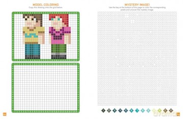 The 8-Bit Pixel World Coloring Book: 90 Incredible Coloring Pages!: Volume 3 (Unofficial Minecraft Pixel Coloring Book) [KSIĄŻKA]