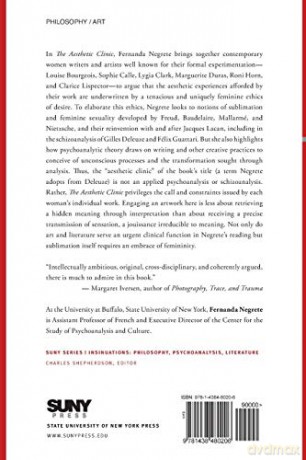 The Aesthetic Clinic: Feminine Sublimation in Contemporary Writing, Psychoanalysis, and Art (SUNY series, Insinuations: Philosophy, Psychoanalysis, Literature) - Fernanda Negrete [KSIĄŻKA]