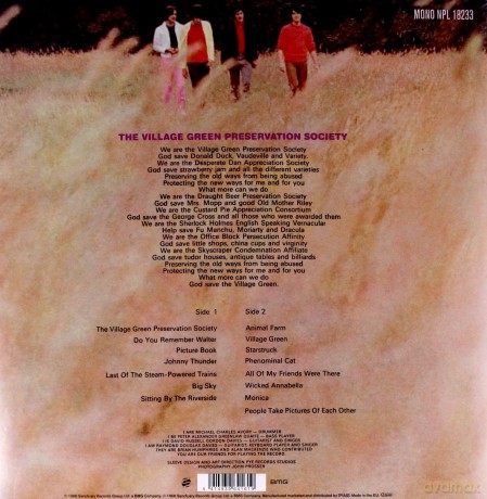 The Kinks: The Kinks Are The Village Green Preservation Society [Winyl]